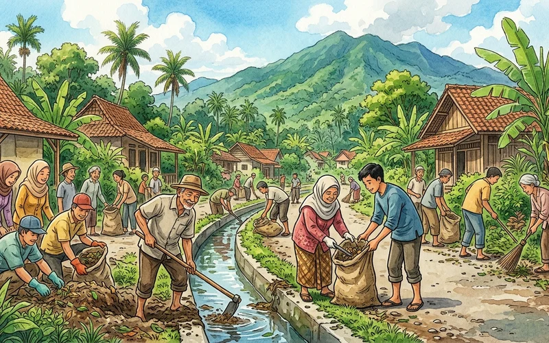 Kopi Darat Warga: Rembug Nyata Solusi Kelestarian Lingkungan & Kaki Salak