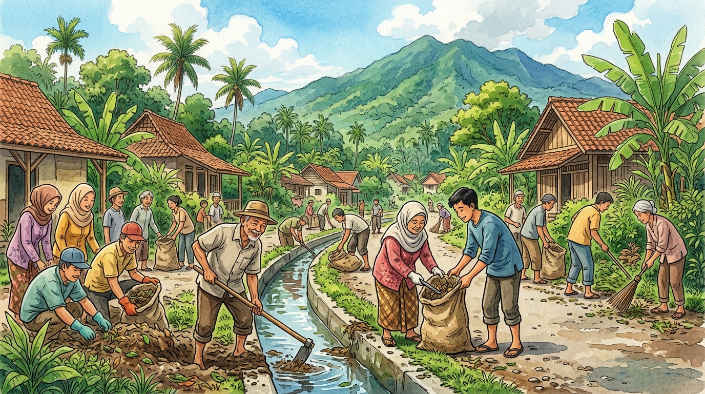 Gotong Royong Drainase